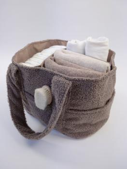 Preview: Teddy Boucle Kodiak Taupe von Swafing